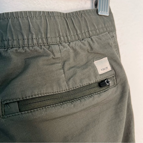 Vuori Ripstop Wideleg Pant green small - Picture 10 of 12
